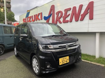 ワゴンＲカスタムＺ　試乗車やってきました！！